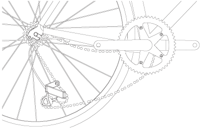 Retirez le dérailleur arrière